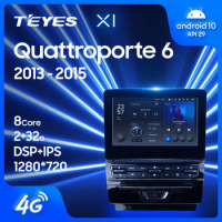 TEYES X1 For Maserati Quattroporte 6 M156 2013 - 2015 Car Radio Multimedia Video Player Navigation GPS Android 10 No 2din 2 din dvd