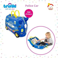 PROMO Trunki Koper Anak Free Trunki Lunch Bag (Limited Stock) Police Car