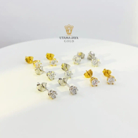 Giwang/anting stud emas mata satu AYU