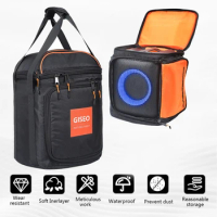 Portable Protection Speaker Storage Large Capacity Travel Carrying Case with Adjustable Strap for JBL PartyBox Encore Essential