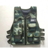 6Colors Camouflage Children Military Uniform Army Outdoor Kids Multiple Pockets Vest Cs Armor Clothing Tactical Adjustable Vests