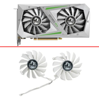 Cooling fans 85MM 4PIN DIY RTX3060TI graphics card fan suitable for SOYO RTX3060TI 8GB 3060 GPU graphics card fan replacement
