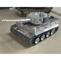 Heng Long 1/8 German Tiger I RTR RC Tank Model High Simulation Full Metal 3818 BB Airsoft Battle Vehicle Toy TH16450