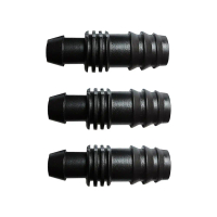 20Pcs 12mm to 16mm Barbed Hose Straight Connector Garden Irrigation System Pipe Quick Coupling Fitti