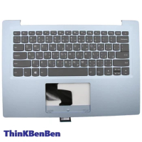 ARA Arabic Blue Keyboard Upper Case Palmrest Shell Cover For Lenovo Ideapad S130 14 130s 14 14IGM 120s 14 14IAP 5CB0P23712