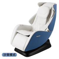 【tokuyo】Panasonic 小摩力沙發按摩椅 EP-MA05 (時尚造型/一椅兩用)-夜空藍