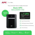 APC BX1200MI-MS UPS 1200VA - Perlindungan Daya yang Handal