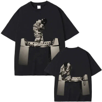 เสื้อยืดพิมพ์ลายปกอัลบั้มใหม่ปี 2026 OCTANE ของ Don Toliver คุณภาพสูง เสื้อยืดฮาราจูกุ ผ้าฝ้าย 100% 