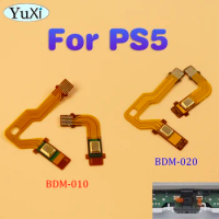 1Pair Microphone Flex Ribbon Cable For PS5 BDM-020 010 Handle Inner Mic Cable For PlayStation 5 V2 V1 Gamepad Controller Repair