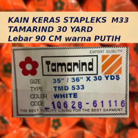 Kain Keras Interlining M33 Tamarind Stapleks Staplex grosir Per Roll