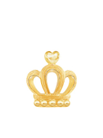 ต่างหูผู้หญิงทองคำ 99.9% รูปมงกุฎ (Queen) Wonderland Collection NG1E4296-SG (ราคาต่อชิ้น)