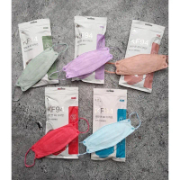 Masker KF94 Kea Korea 4 ply/ Masker Earloop/ Masker fashion isi 10pc (SEGEL PABRIK)