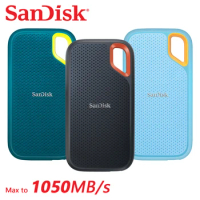 SanDisk Extreme E61 Portable SSD V2 USB3.2 Gen 2 Type C External Solid State Drive Storage Disk Hard Drive Mobile Storage Drive