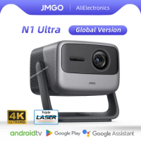 Global Version JMGO N1 Ultra Triple Laser Projector 4K UHD 4000ANSI Lumens With Gimbal 3D Wi-Fi 6 Beamer Cinema for Home Theater