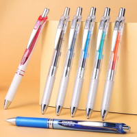 Pentel ENERGEL Gel Pen BLN75TL 0.5mm Black Colour Liquid Gel Ink Retractable Gel Pen Office School Stationery Supplies