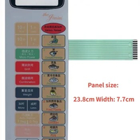 For Panasonic NN-V698JS Microwave Oven Panel Membrane Switch Touch Control Key Accessories