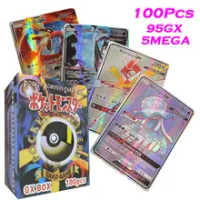 100pcs Portuguese Holographic Pokemon Cards 49vstar 51vmax Letter