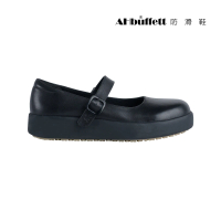 【AHbuffett防滑鞋】AH-33 瑪麗珍鞋-黑色-女尺碼(輕量、透氣、耐久站、防滑鞋、上族鞋、淑女鞋、工作鞋)