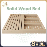 RH1-Tatami Solid Wood Low Bed Ready Stock Tatami Bed Ranjang Tatami Kayu Padu Rendah Space Saving Ta