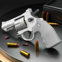 New ZP5 357 Revolver Launcher Pistol EVA Soft Dart Bullet Toy Gun Airsoft CS Outdoor Shooting Game Weapon Kids Adult Gift