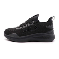【全館滿額折】 Fila Water Resistant 黑 網布 套入式 輕量 防潑水 休閒 運動 慢跑鞋 女款 J2278【新竹皇家5-J1911X-000】
