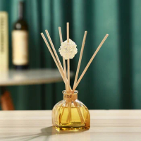 100 Pcs Diffuser Aroma Reed Aromatherapy Stick Rattan Essential Oil Sticks Wooden Office