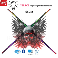 2022 New arrival 65cm Holographic Player Hologram Projector LED Light 3D hologram Led Fan