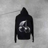 Hoodie STUSSY CHEERIES 8 BALL BLACK HOODIE 100% ORIGINAL Size M