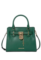 MICHAEL KORS Hamilton Medium Satchel - Green