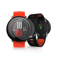 Ultra Clear Protective Film Guard For Xiaomi Huami Amazfit pace Sports Smart Watch Tempered Glass Screen Protector Display Cover