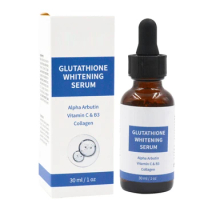 30ml Glutathione Lightening Serum Alpha Arbutin Vitamin C &amp; B3 Collagen Reducing Dark Spots Blemishes Serum