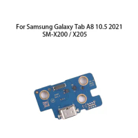 OEM USB Charge Port Jack Dock Connector Charging Board Flex Cable For Samsung Galaxy Tab A8 10.5 2021 / SM-X200 / X205