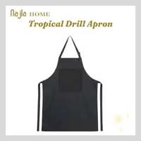 NAJLA HOME - Apron Kitchen AdAult All Size | Celemek Masak Barista | Celemek Kain Tebal