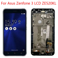 5.2" For Asus Zenfone 3 ZE520KL LCD ZA520KL Screen Display+Frame+Touch Panel Digitizer For Z017DB Z017DA LCD
