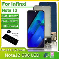 100% Test Note12 Display Screen For Infinix Note 12 X663 LCD Screen Touch Panel Digitizer For Infinix Note 12 G96 X670 Display
