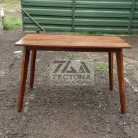 T1 Meja Makan Meja Cafe Model Retro 1