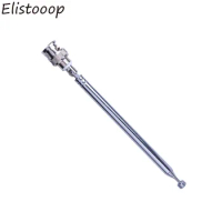 Elistooop Telescopic Antenna Suitable For FM Radio Scanner Receiver VHF UHF TV Portable Extendable Antenna With BNC Connector