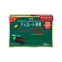 meiji 明治 CACAO 72%黑巧克力 (26枚/盒)【杏一】