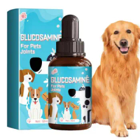 Glucosamine For Dogs 50ml Pet Care Drops For Joint And Hip Relief Dogs Joint Care Supplement Safe Dog Body Care Products