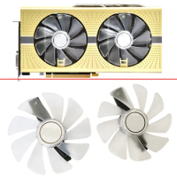 NEW 95MM 4PIN CF1015H12S RX 590 GPU FAN For Sapphire RX 590 8G D5 RX580 RX 480 Graphics card fan replacement Cooling Fans