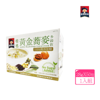 【美式賣場】QUAKER 桂格 健康榖王-黃金蕎麥多榖飲 28gx50包/盒