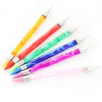 DIY Double Head Point Drill Pen 5D Diamond Painting Pen Tool Accessories Cross Stitch Embroidery Nail Art Tools