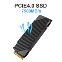 OSCOO Original SSD M2 NVME for PS5 NVME PCIe4.0 2TB Internal Hard Drive SSD 1TB 512GB M.2 7500MB/S PCIe for Gaming ssd