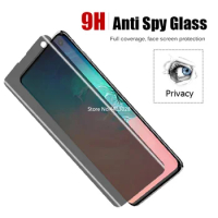 Privacy Tempered Glass for Samsung Galaxy S20 FE 5G S10 Lite A9 A8 Plus A7 A6 2018 F41 A30S A20e A10e Anti Spy Screen Protector