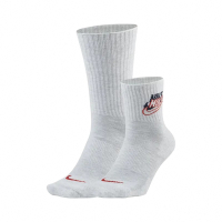 Nike 長襪 Heritage Socks 白 紅 藍 長襪 兩雙入 復古 刷舊 休閒 CU8329-903