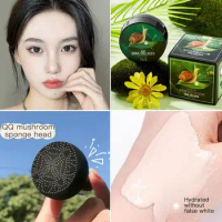 Air Cushion CC Cream BB Concealer Oil Control Concealer Liquid Foundation Moisturizing Snail Collagen Cream CC Brightening V0I5