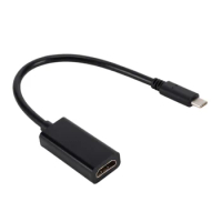 USB C to HDMI-compatible Adapter 4K 30Hz Cable TYPE C to HDMI-compatible Converter For MacBook Samsung S10 Huawei Mate P20 Pro