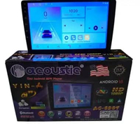 Head unit android 9 inch acoustic ac-6907 ram 4+128 support android auto+carplay