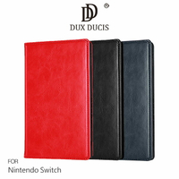 售完不補!強尼拍賣~ DUX DUCIS Nintendo Switch 可立皮套 磁吸 SD卡槽設計 可立支架 保護套