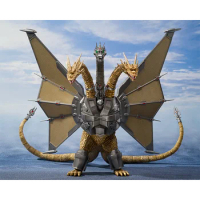 In Stock Original BANDAI SPIRITS S.H.MonsterArts SHM Godzilla VS King Ghidorah Shinjuku Decisive Battle Special Set Model Toys